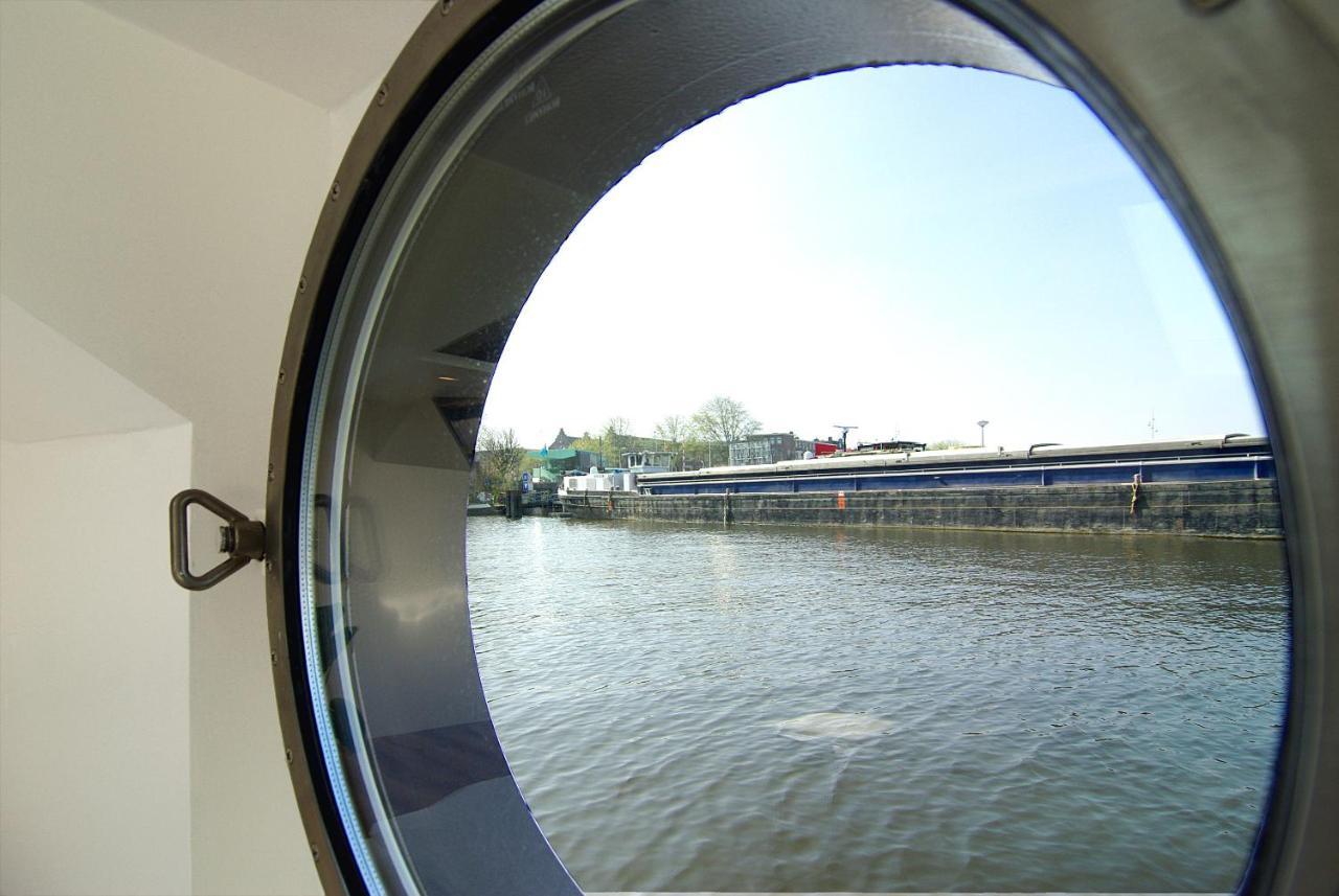 Eco Houseboat Otel Amsterdam Dış mekan fotoğraf