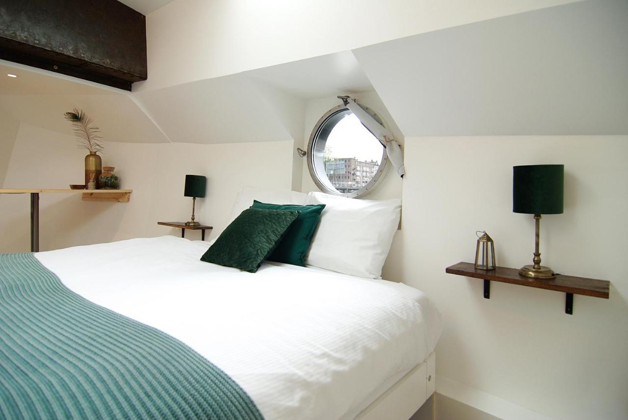 Eco Houseboat Otel Amsterdam Dış mekan fotoğraf