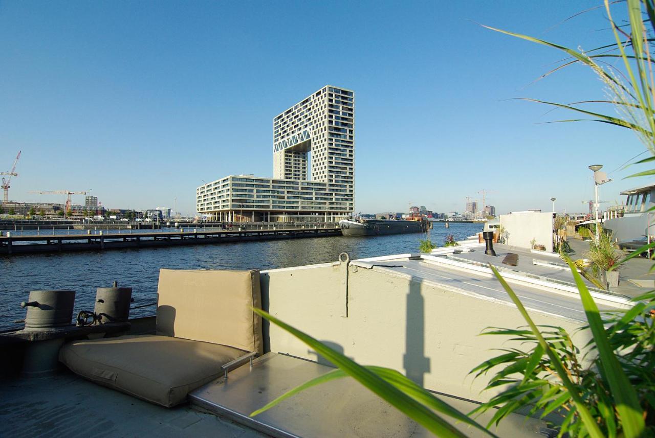 Eco Houseboat Otel Amsterdam Dış mekan fotoğraf