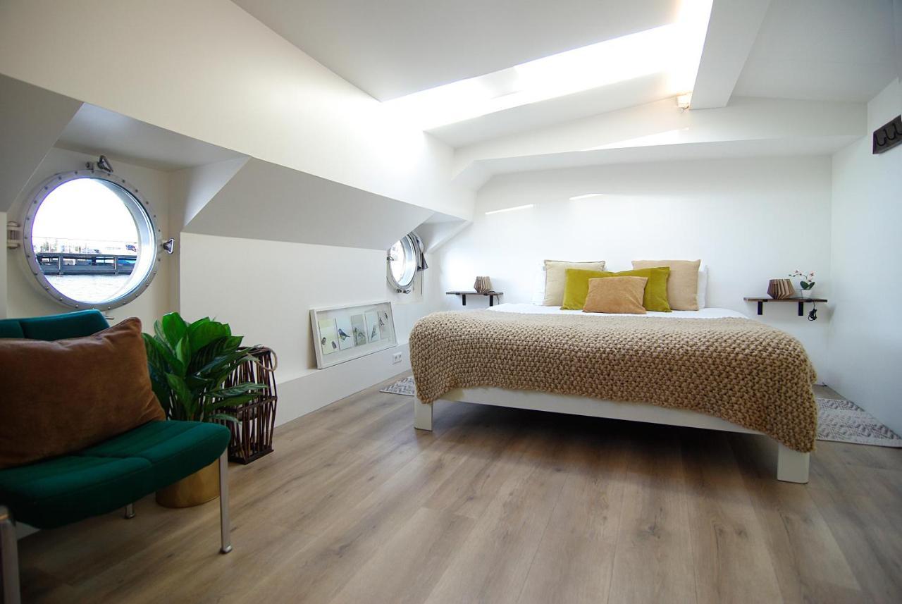 Eco Houseboat Otel Amsterdam Dış mekan fotoğraf