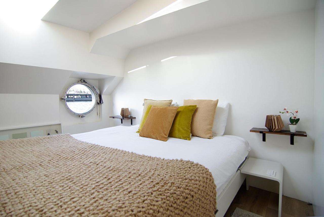 Eco Houseboat Otel Amsterdam Dış mekan fotoğraf