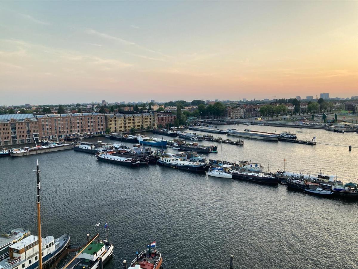 Eco Houseboat Otel Amsterdam Dış mekan fotoğraf