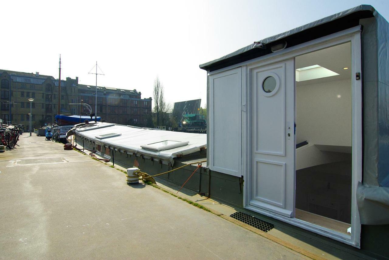 Eco Houseboat Otel Amsterdam Dış mekan fotoğraf